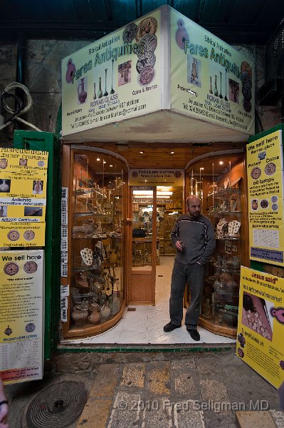 20100408_123253 D3.jpg - Antiquity vendor, Islamic Quarter, Old City